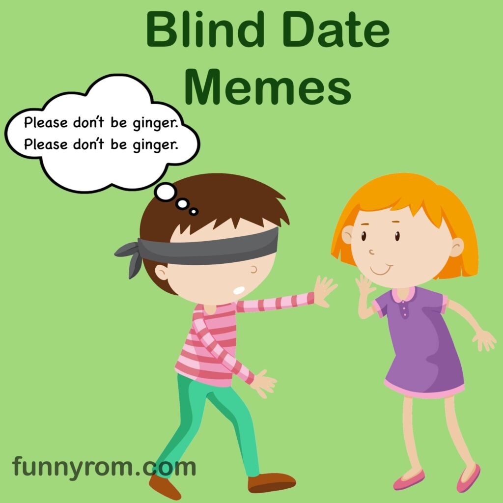 ginger blind date
