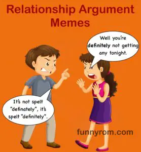 35+ Relationship Argument Memes