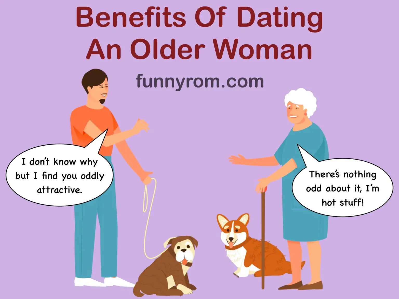 on dating older woman